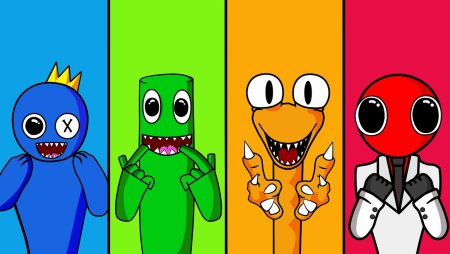 Rainbow friends РОБЛОКС Blue