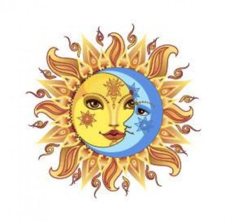 Солнце в Славянском стиле