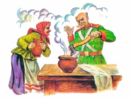 Русские народные сказки каша из топора