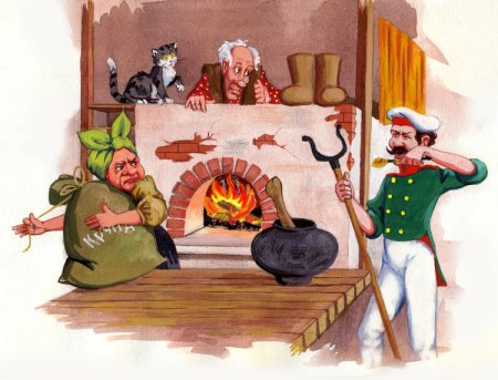 Каша из топора сказка