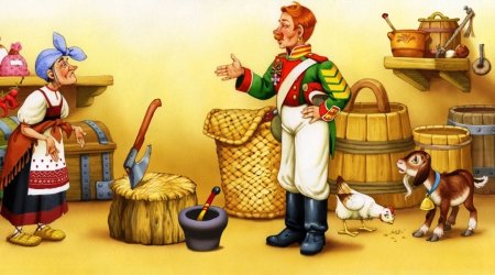 Солдат из сказки каша из топора