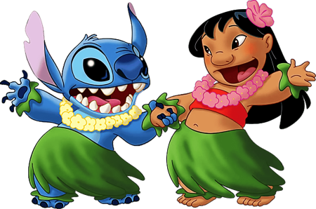 Герои мультика Стич