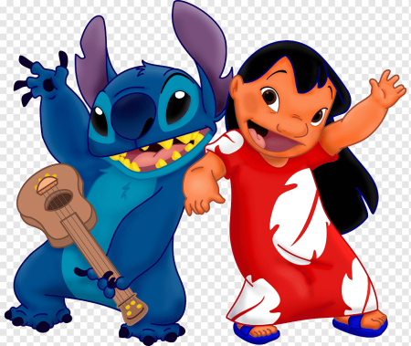 Герои мультика Lilo и Стич
