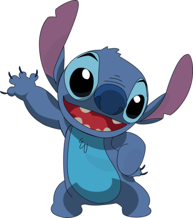 Герои мультика Лило и Стич