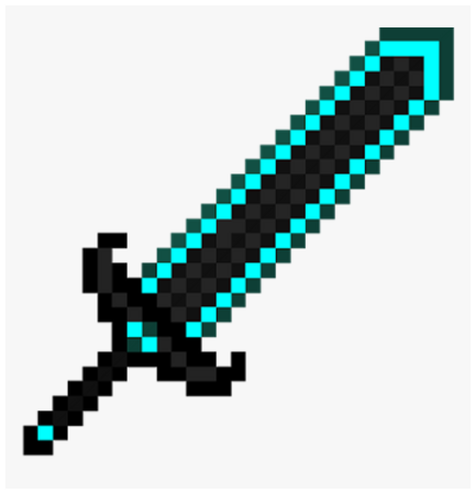 Меч из майнкрафт 16x16