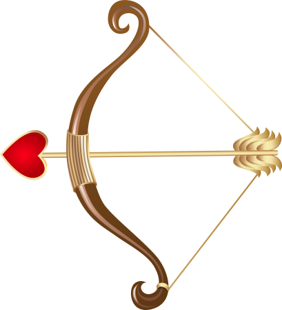 Лук и стрела Купидона