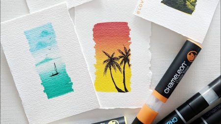 Рисунки фломастерами Touch