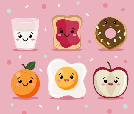 Кавайные фрукты