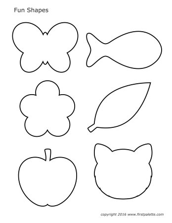 Фигурки для вырезания