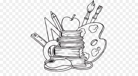 Школьные рисунки карандашом