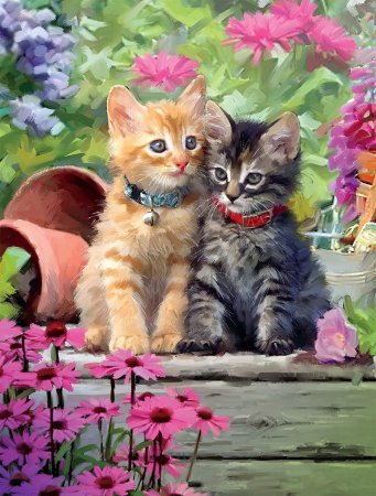 Художник Richard MACNEIL..котики котики