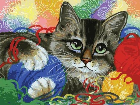 Кот картина