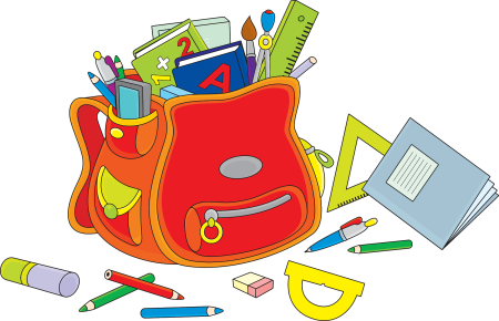 Школьные принадлежности для детей