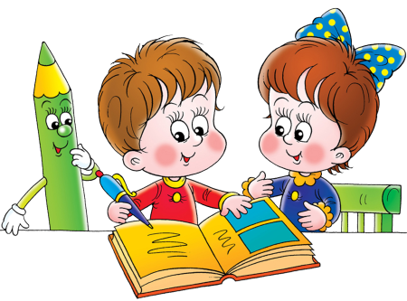 Мультяшные школьники