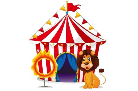 Нарисовать цирк