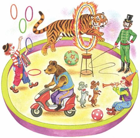 Цирк картинки для детей