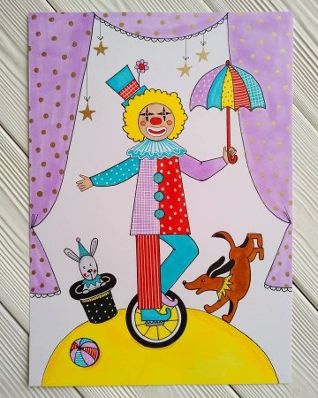 Рисование цирк