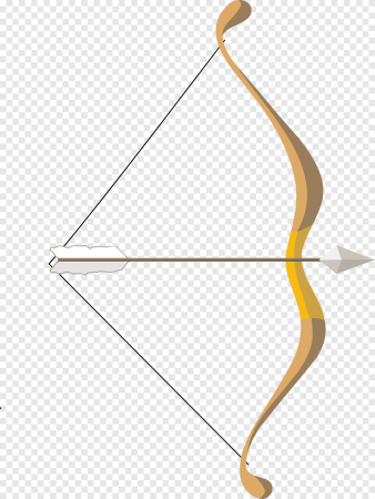 Натянутый лук со стрелой