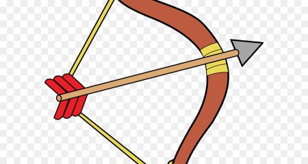 Нарисовать лук и стрелы