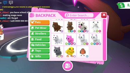 Самый первый пет в адопт ми