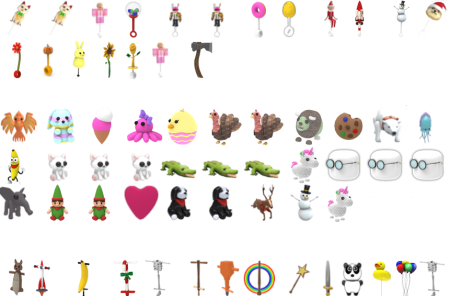 Игрушки Roblox adopt me