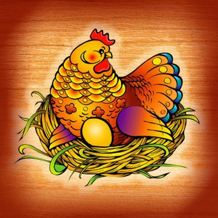 Золотое яичко Курочка Ряба