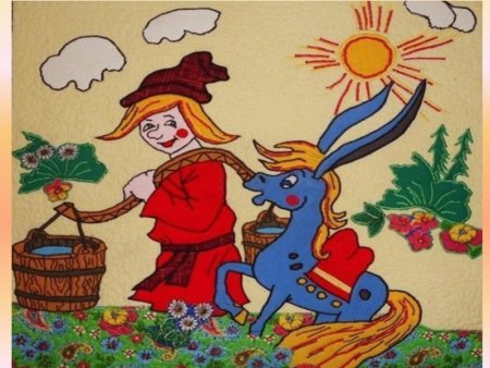 Иллюстрация к сказке конек горбунок