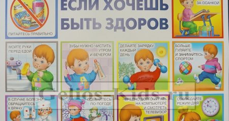 Если хочешь быть здоров для дошкольников