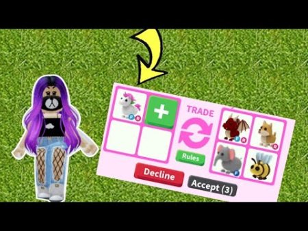 Скин единорога в РОБЛОКС