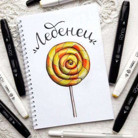 Скетчи маркерами для начинающих