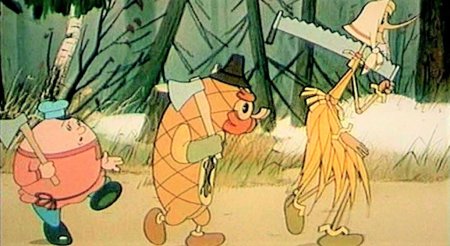 Три дровосека мультфильм