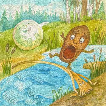 Пузырь соломинка и лапоть сказка