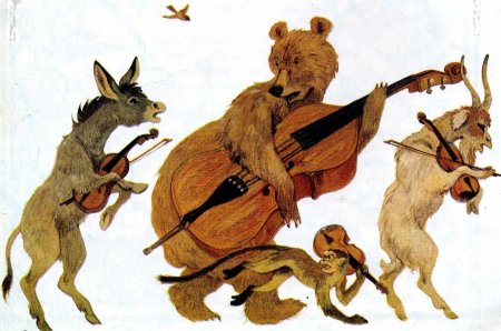 Басня Ивана Андреевича Крылова квартет