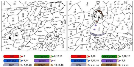 Рисунки по номерам с примерами