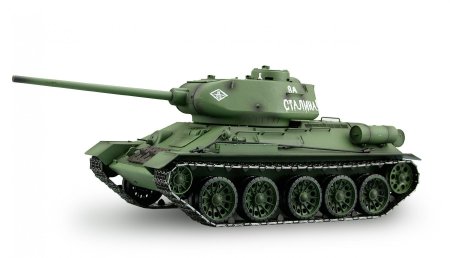 Танк т-34 на белом фоне