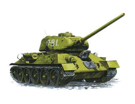 Танк т-34 для детей