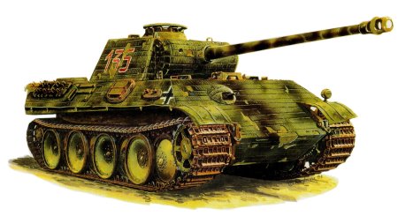 Немецкий танк тигр и пантера