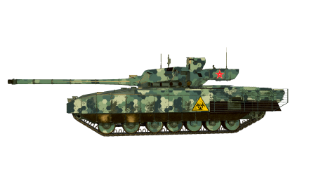 Т 14 танк сбоку