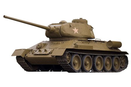 Белый т-34 танк