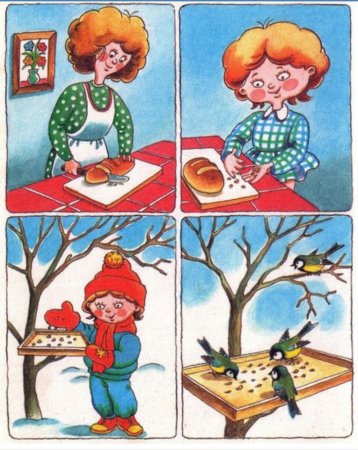 Составь рассказ по картинкам