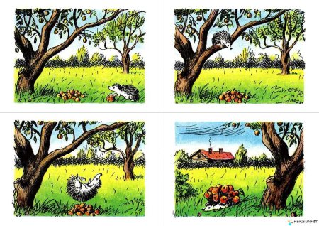 Составь рассказ по картинкам