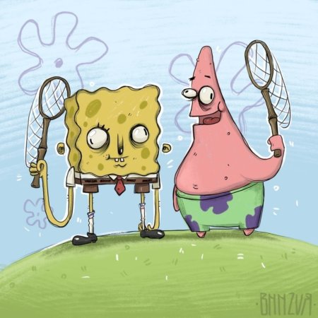 Патрик Спанч Боб Патрик