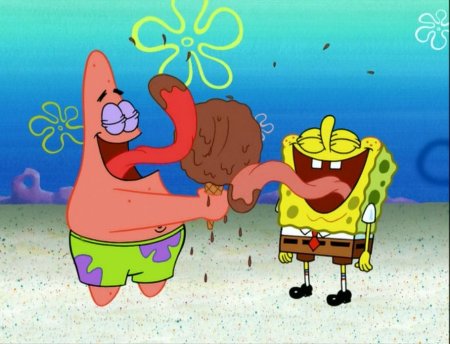 Губка Боб и Патрик вместе