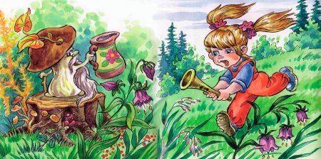 Сказка дудочка и кувшинчик