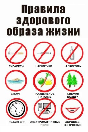 Здоровый образ жизни
