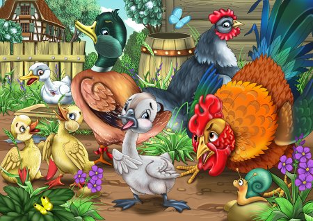 Сказка про гадкого утенка