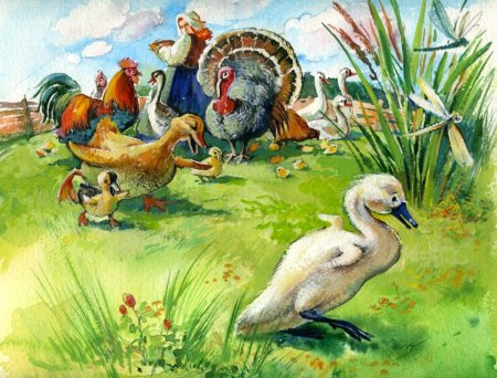 Ганс Андерсен Гадкий утенок