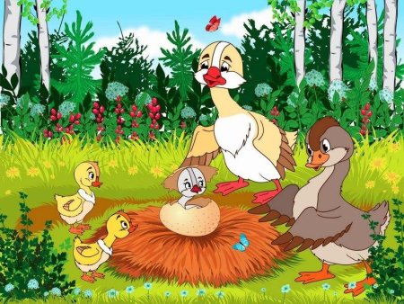 Сказка Андерсена Гадкий утенок