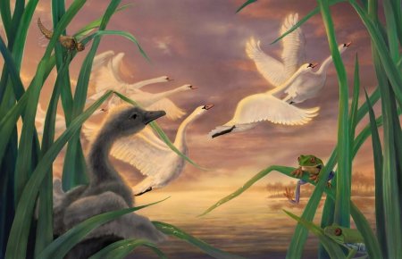 Ганс Андерсон гаждкий утенок