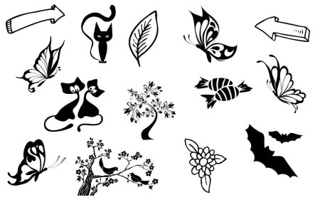 Маленькие рисунки для срисовки